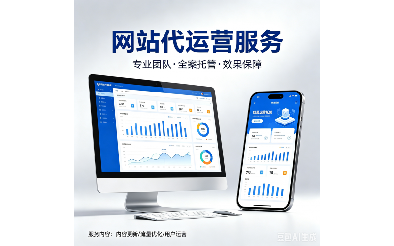 企业网站代运营一站式服务｜专业托管，让官网持续获客增效
