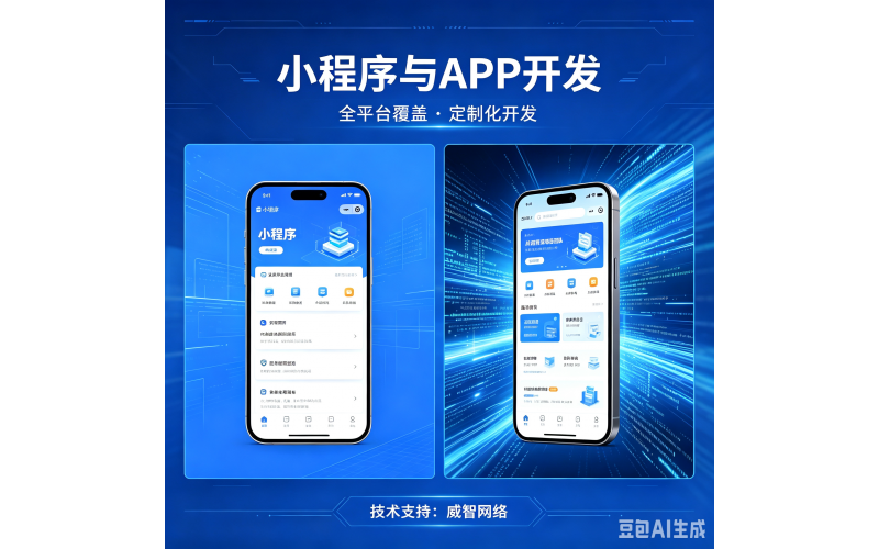小程序与APP定制开发一站式服务